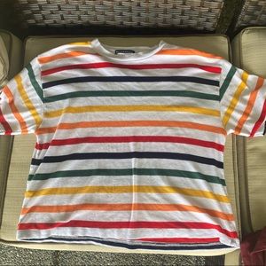 Brandy Melville Rainbow Shirt